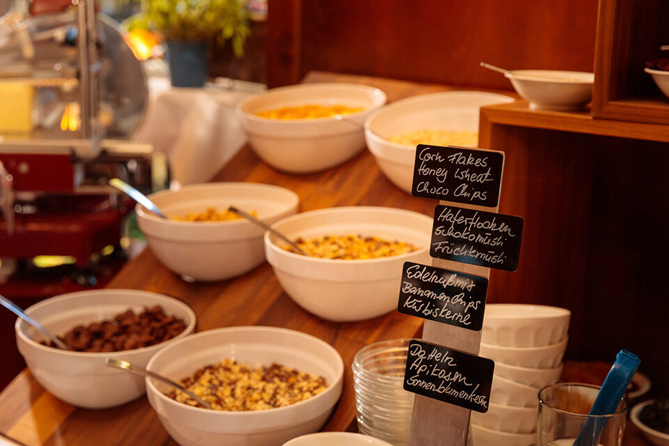 Cerealien, Müsli und Toppings